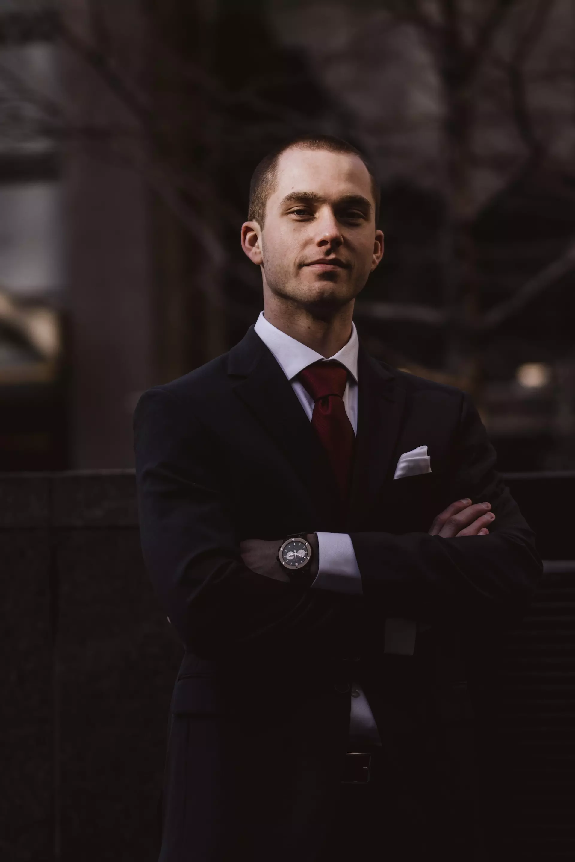 Portrait d'un homme d'affaire